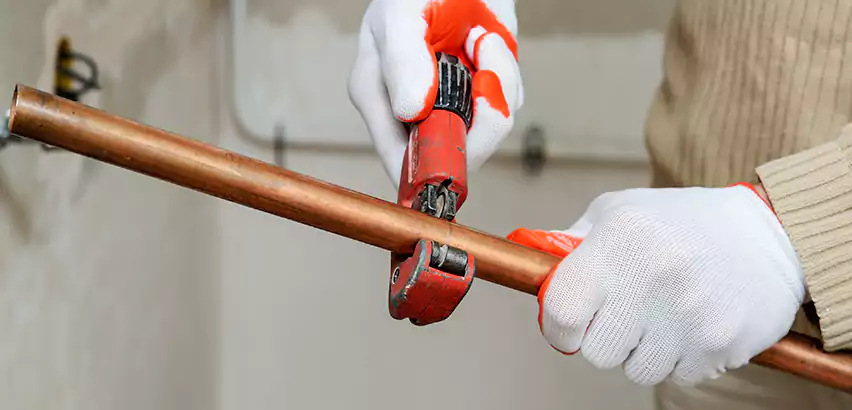 Temporary Copper Pipe Repair Niles, OH