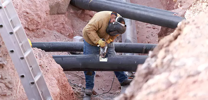 Cast Iron Sewer Pipe Replacement in Niles